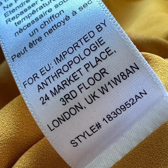 Anthropologie CURRENT AIR Mindy Dolman Kimono Sleeve Wrap Blouse Size XS NWOT - Picture 7 of 15